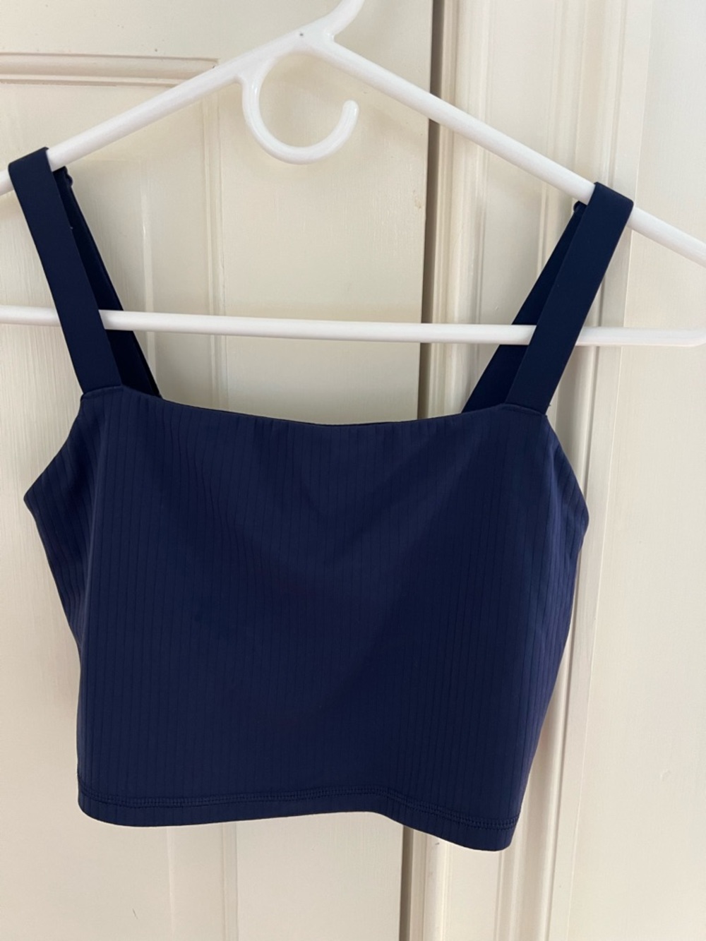 Aerie Square Neck Cropped Tank Top